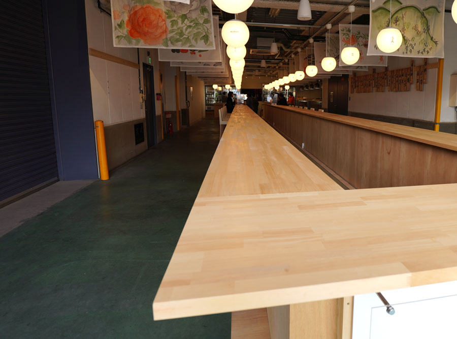 灘五郷酒所の50mカウンター