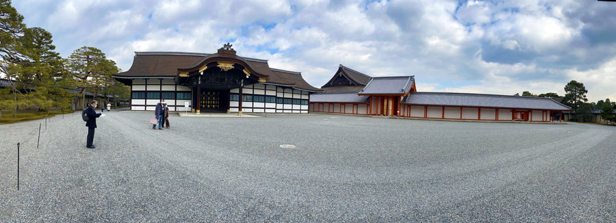 京都御所通年公開 紫宸殿外