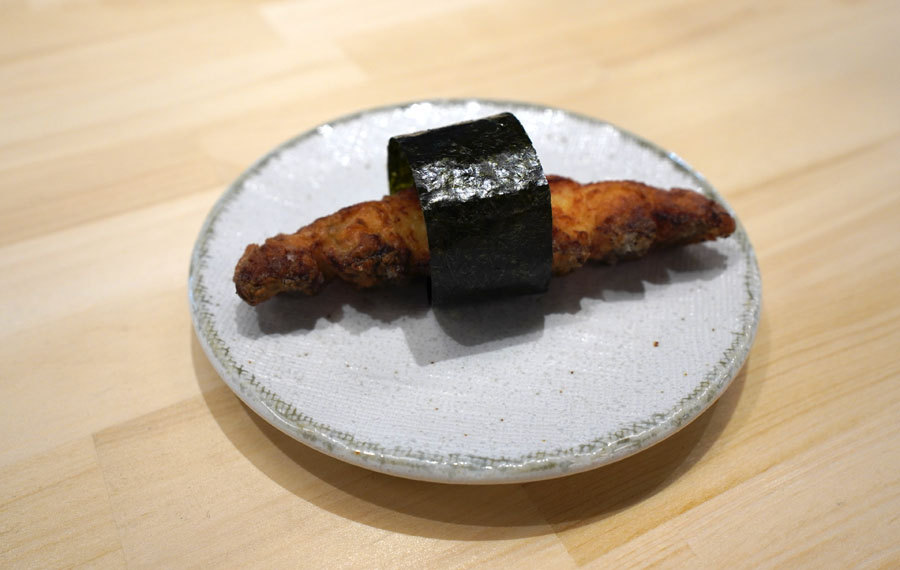 灘五郷酒所の揚げ物