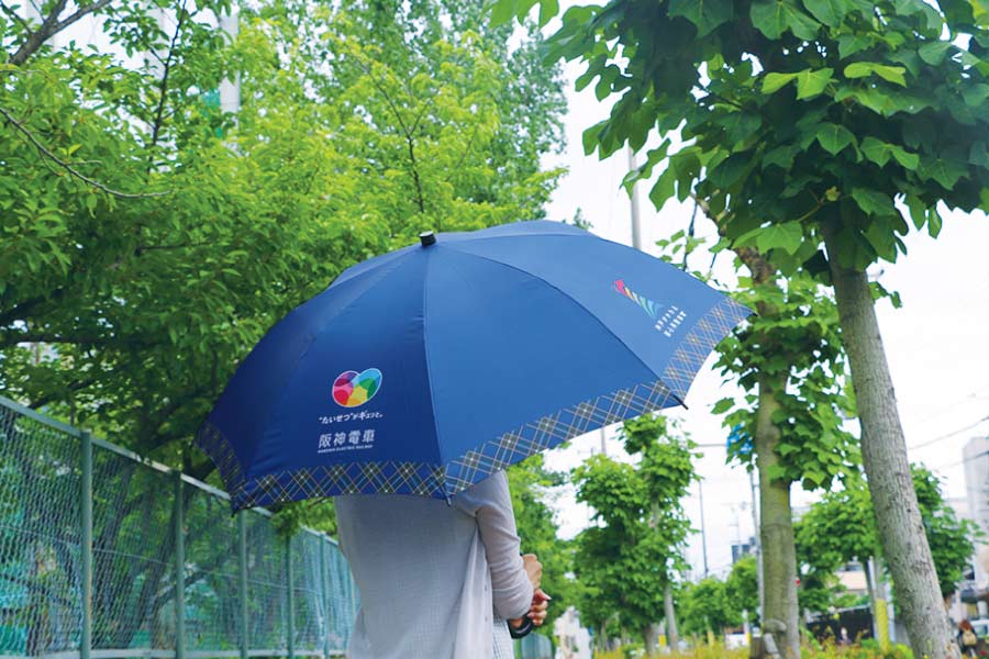 阪急阪神ホールディングスのSDGs 「傘のシェアリングサービス『アイカサ』」