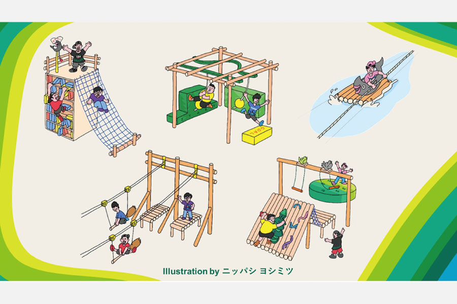 六甲山アスレチックパーク「グリーニア」、一部エリアがリニューアル！