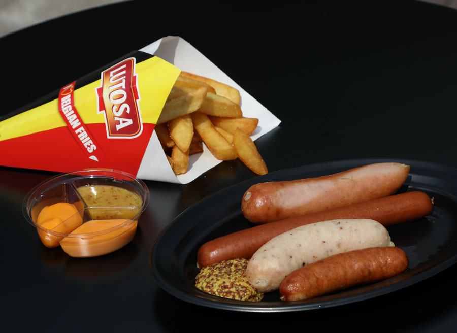 ベルギービール大阪城のフード