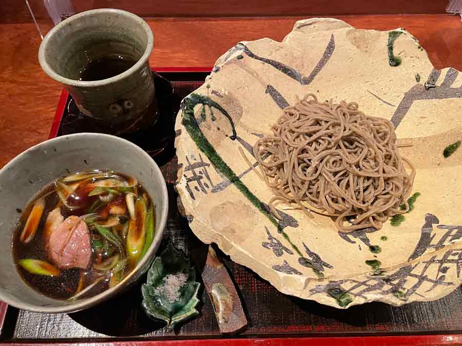 そばの実一慶の鴨だしそば