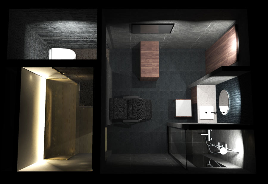 ラグジュアリールームのパース