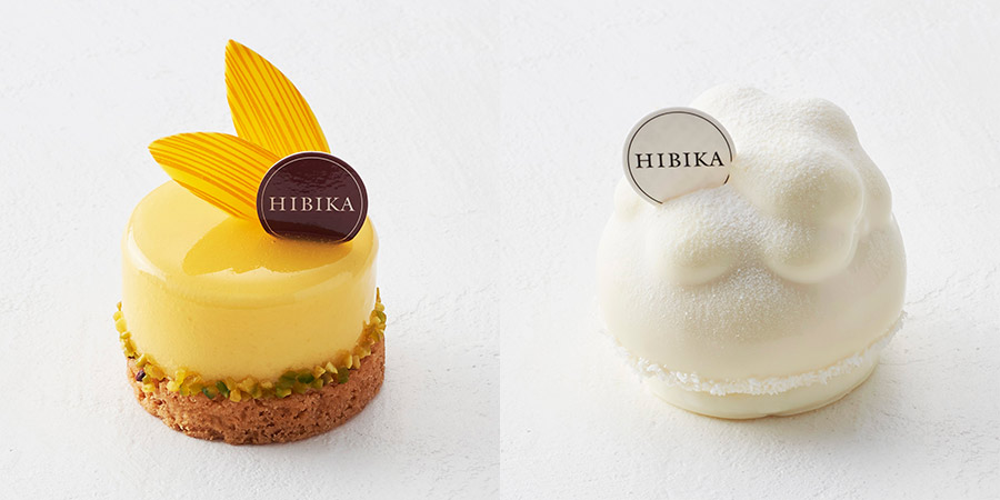 HIBIKAひまわりと入道雲のケーキ