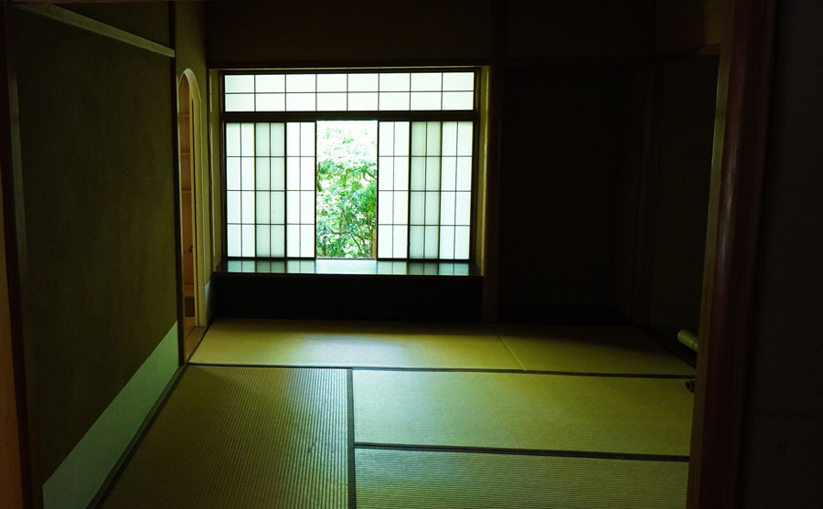 瑠璃光院の和室