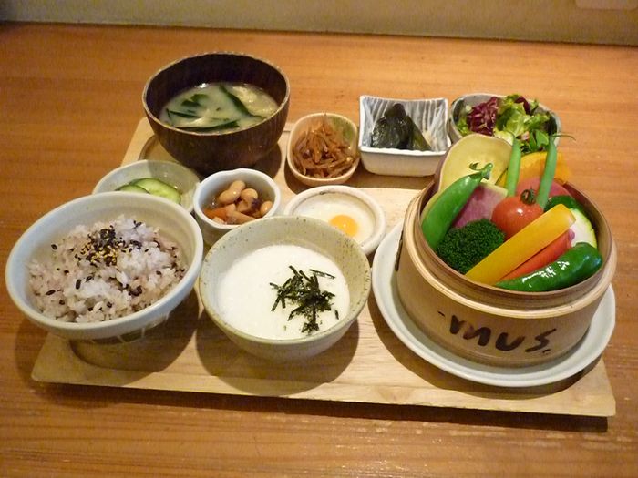 musの蒸し野菜ランチ
