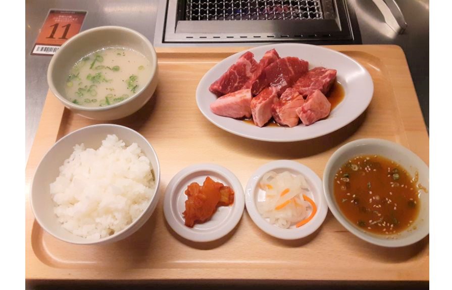 ひとりカルビ1965のランチメニュー