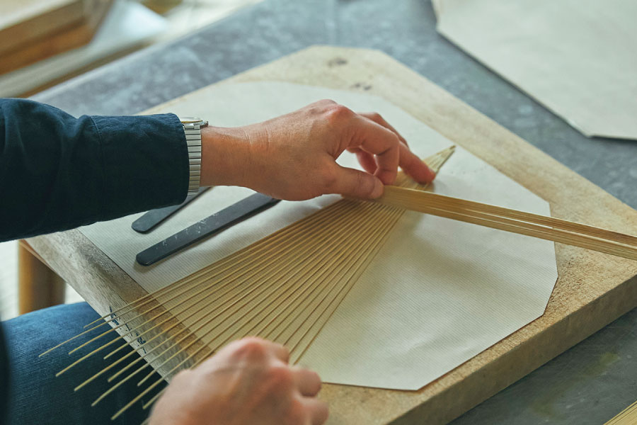 京うちわ 阿以波