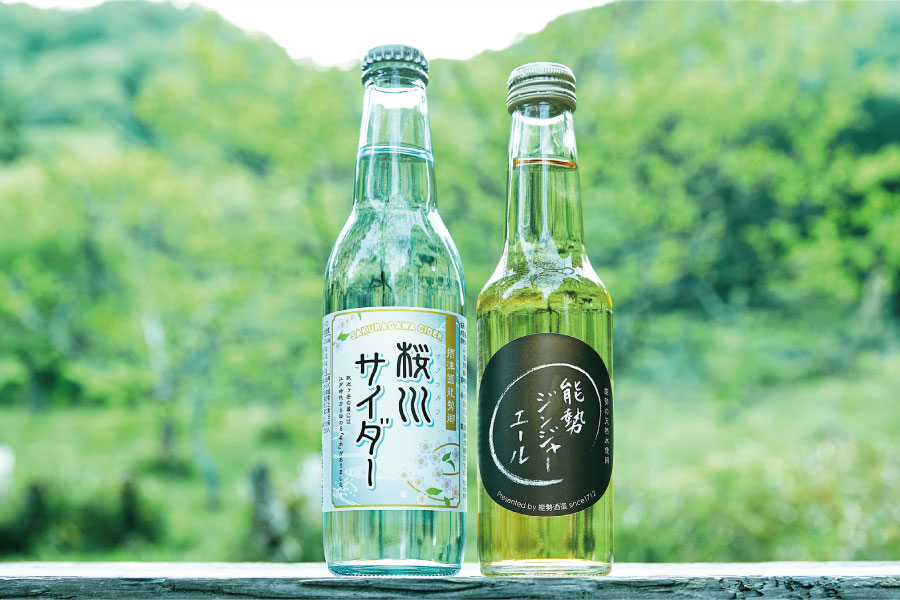 地サイダー&ジンジャーエール