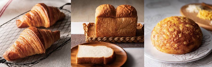 アンダンテのパン3種
