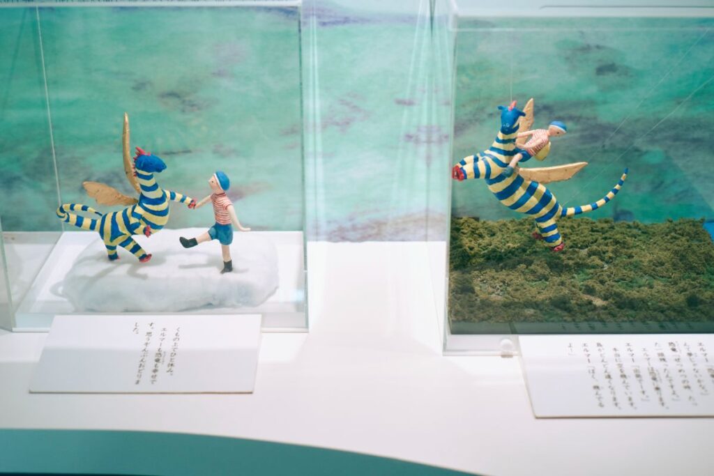 JT生命誌研究館のジオラマ展示