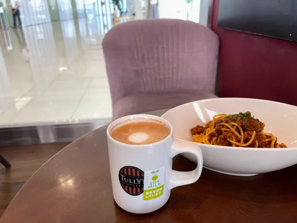 グランドビルのタリーズコーヒーのメニュー