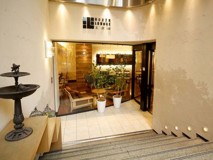 地下二階の穴場的カフェ