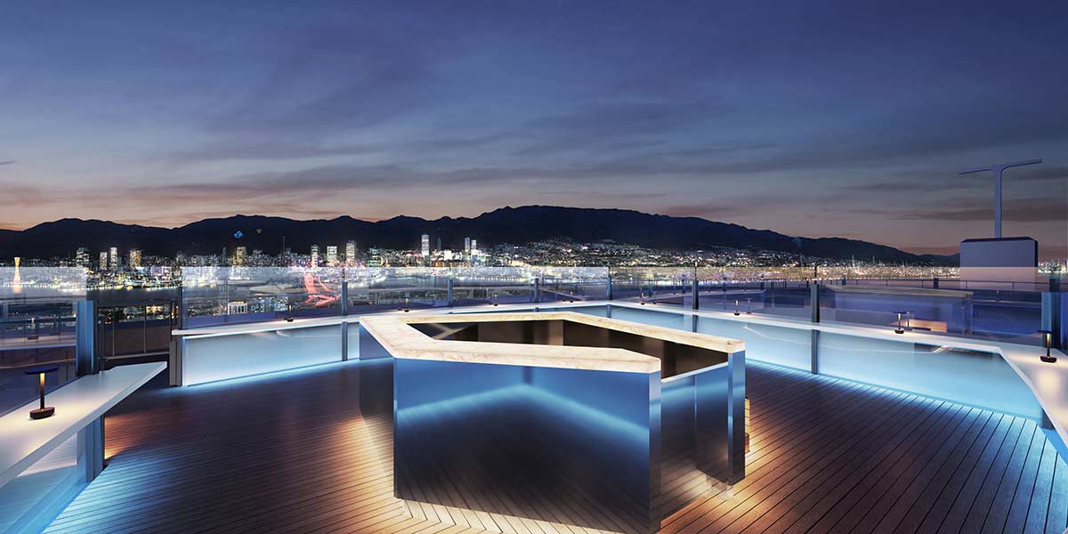 神戸ポートアイランドから望む、360度の絶景！”エモーショナル”な展望施設がホテル屋上にオープン