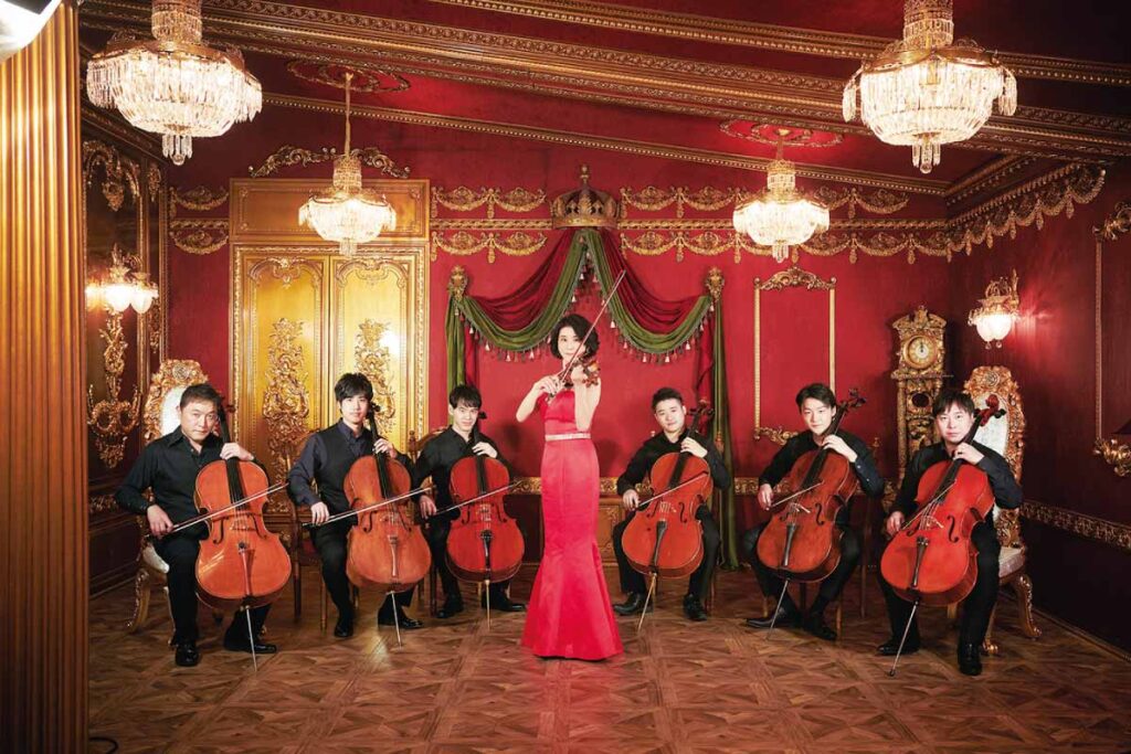 高嶋ちさ子 with Super Cellists