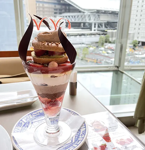 パレドオールのパフェ