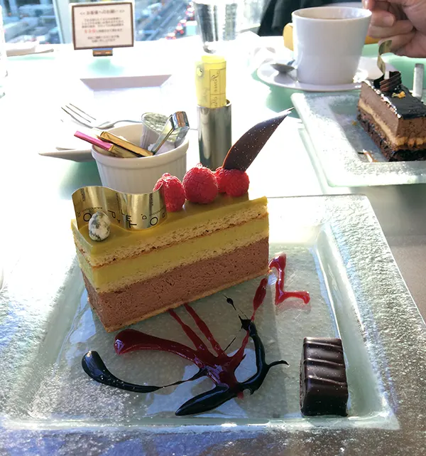 パレドオールのケーキ