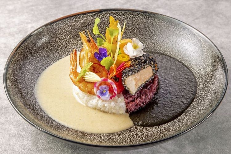 ホワイト&ブラックカレー