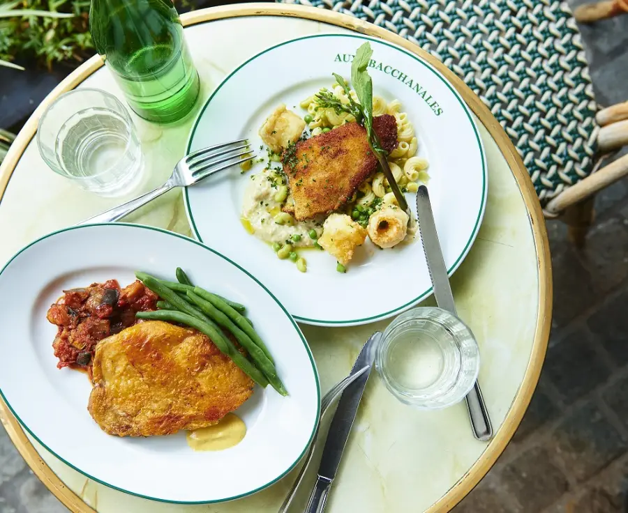 オーバカナルのランチメニュー