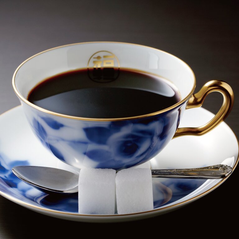 丸福珈琲店の濃厚なコーヒー