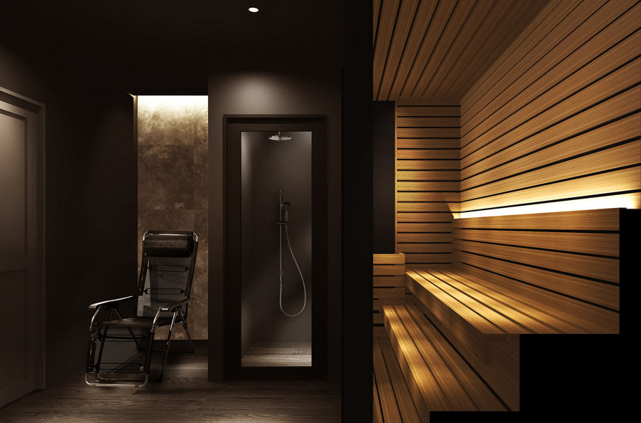 メンテのサウナ室