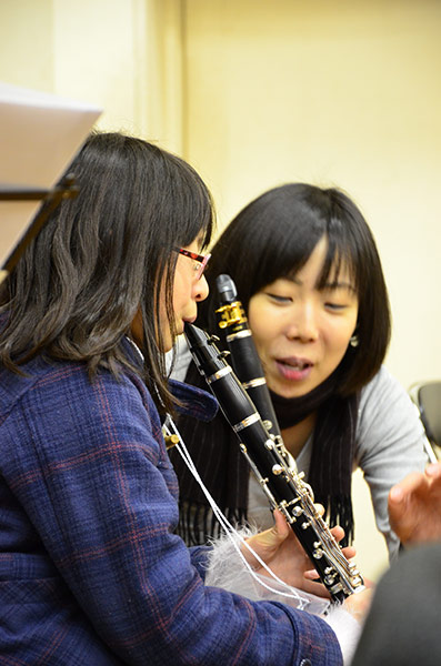 プロによるクラリネットのレッスン