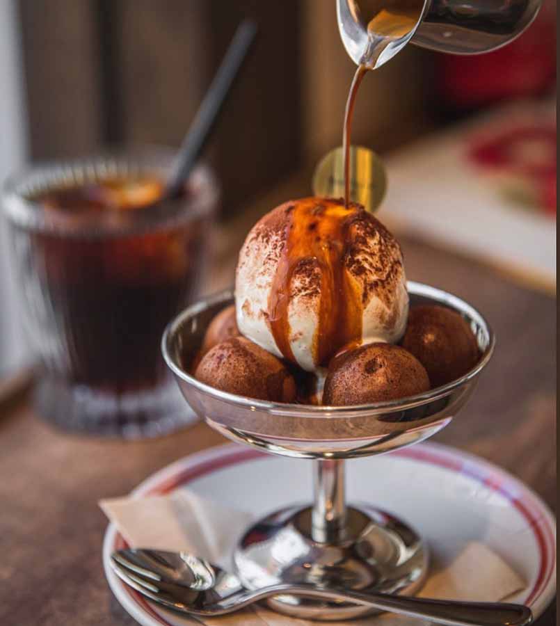 Rondsucrecafeのアフォガード