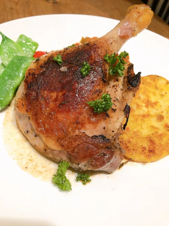 コム・シノワのチキンプレート