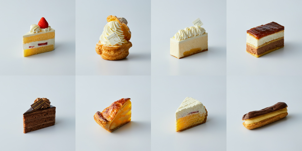 元町ケーキの多彩なケーキ