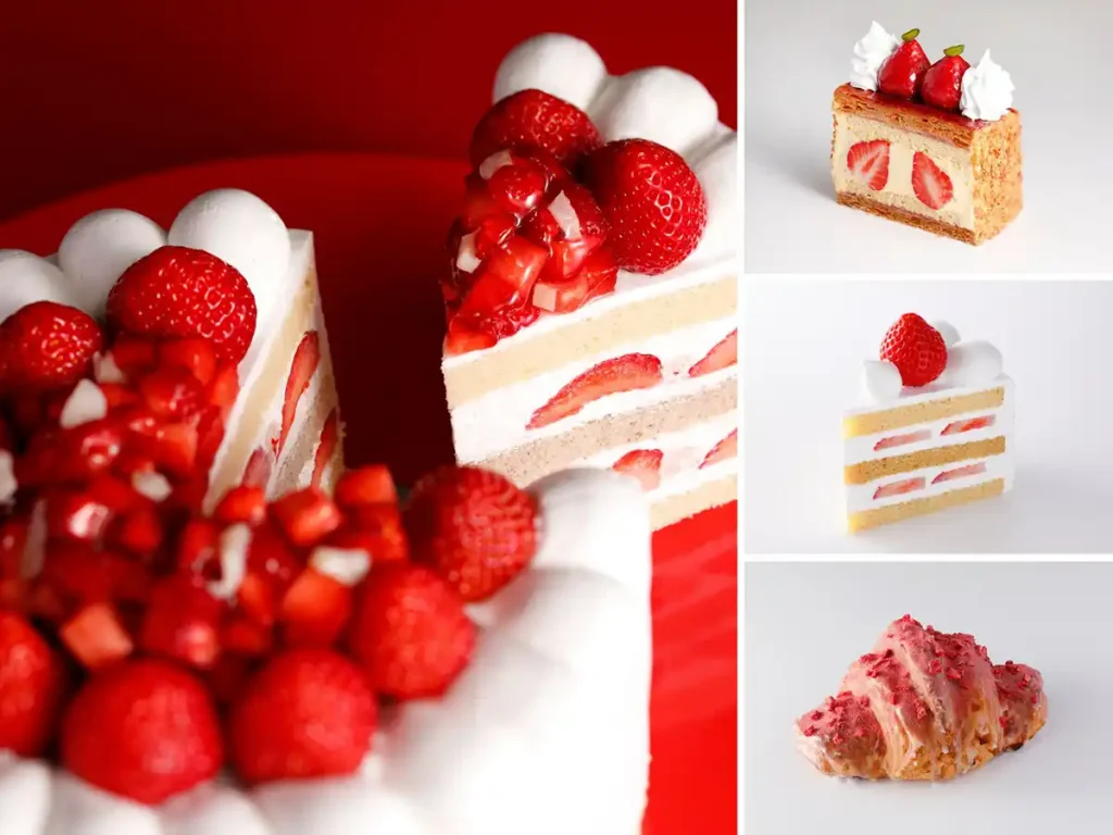 ホテルニューオータニ大阪のあまおうフェアのいちごスイーツ