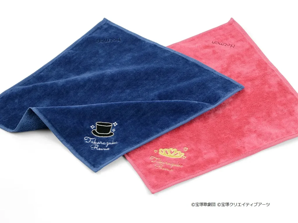 「キャトルレーヴ」のベロアハンカチタオル