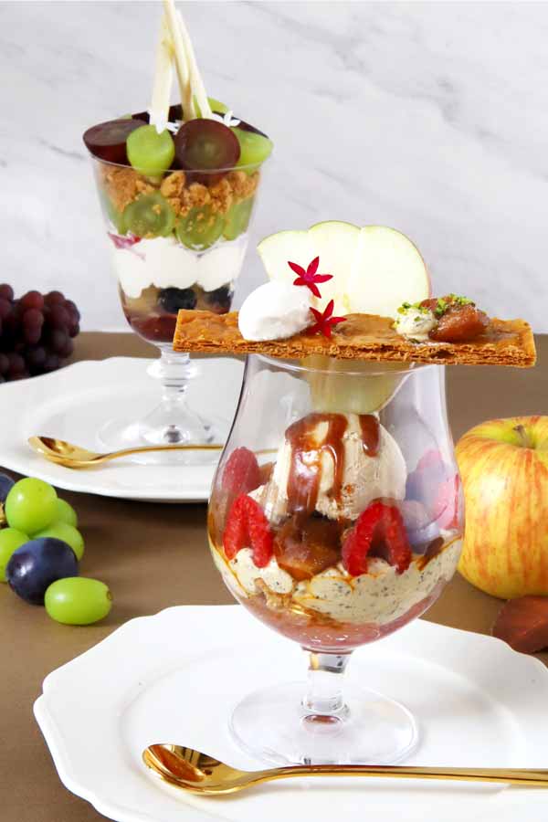 TOOTH TOOTH FISH IN THE FORESTのパフェ