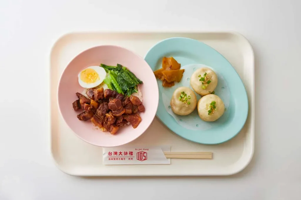 ダパイダンの台南ルーロン飯SET