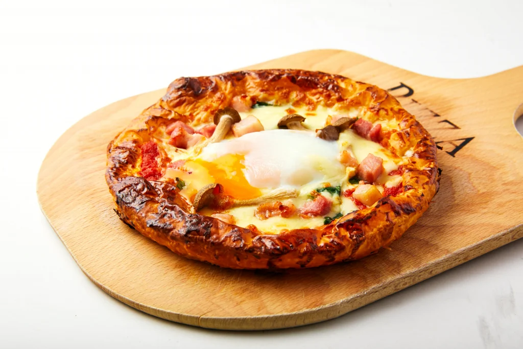 ぺスカのパイ生地ピザ