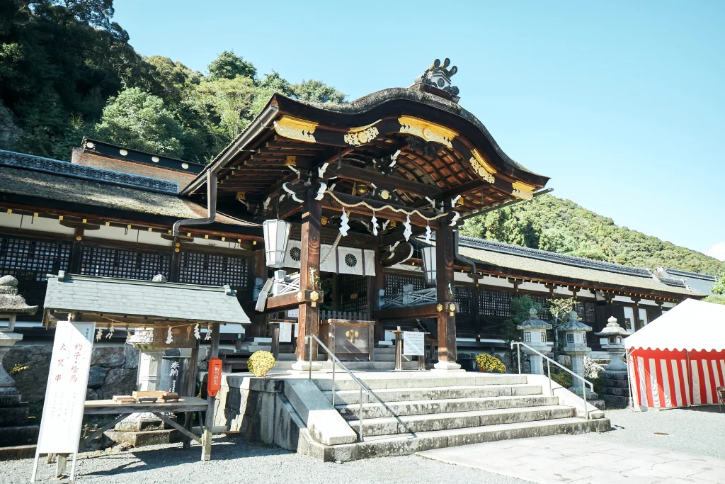 701年に建立された本殿