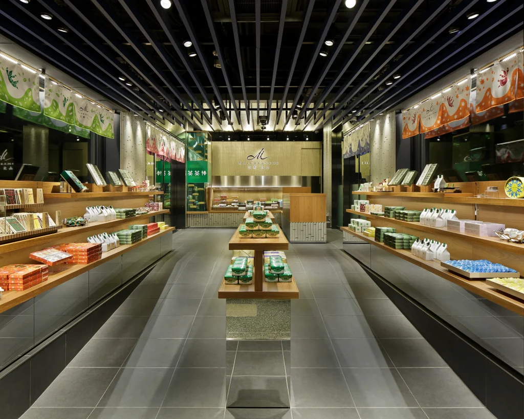 マールブランシュ 嵐山店の内観