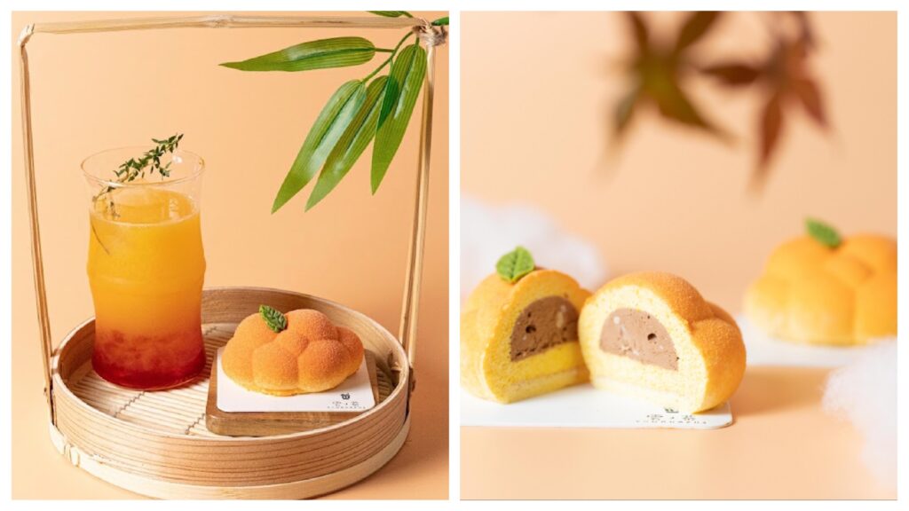 雲ノ茶 KUMONOCHA　嵐山店の季節の虹雲セット