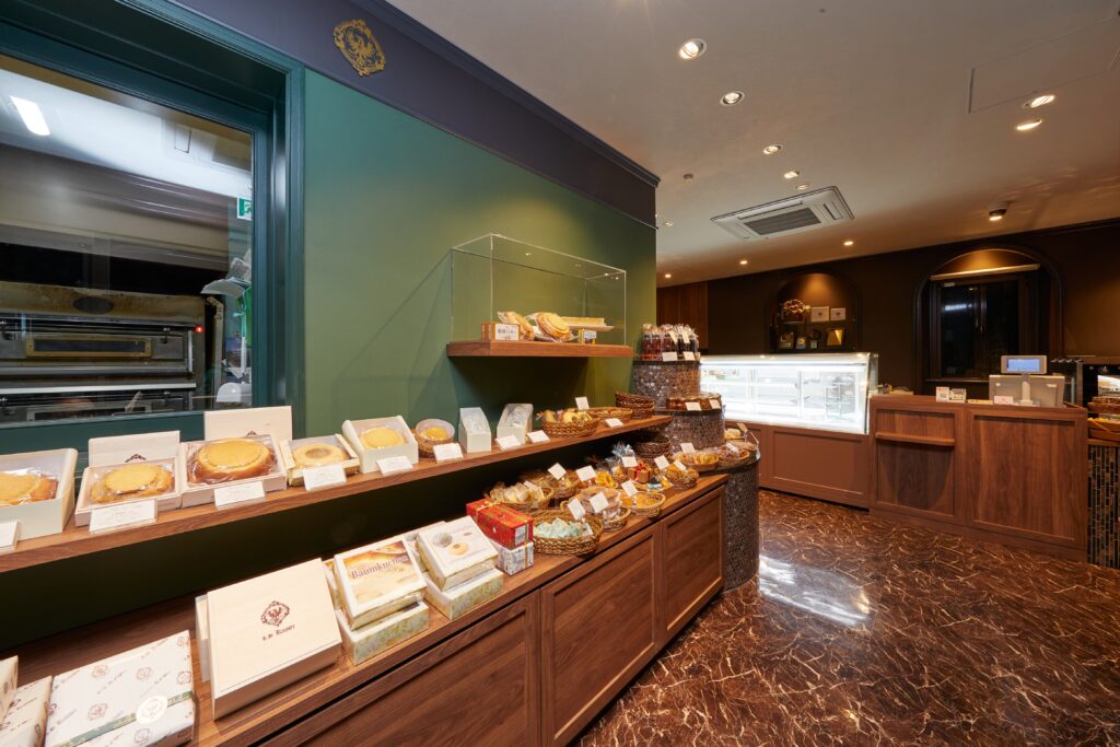 ドイツ菓子 カーべ・カイザーのリニューアル後の内観