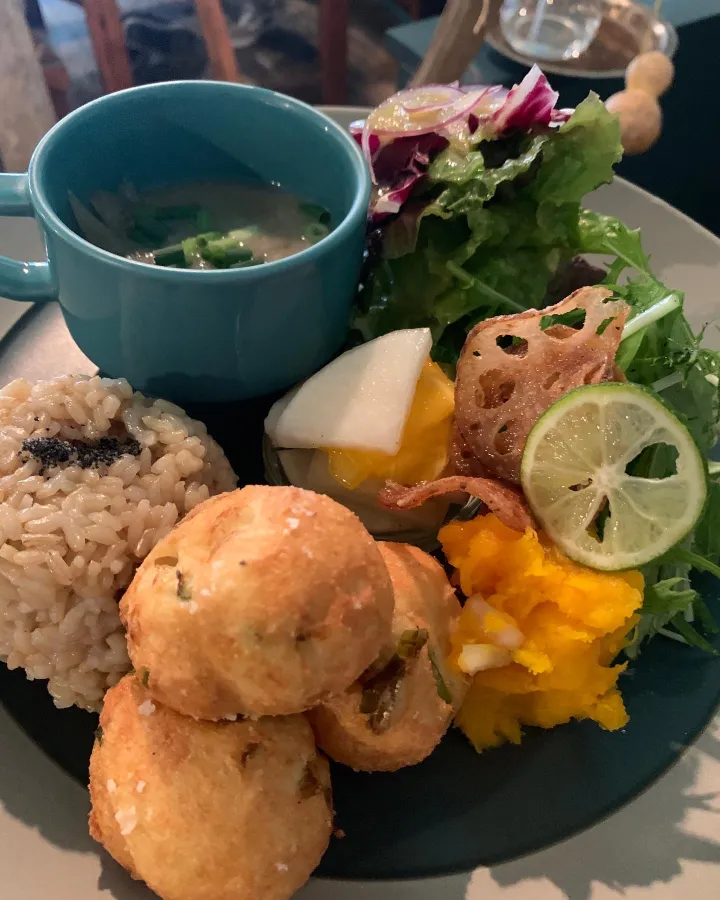 イダキカフェのスペシャルプレート