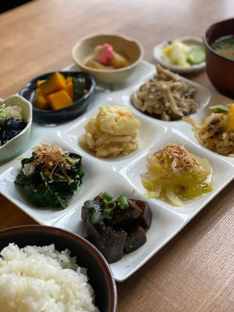 日日是　段の和食プレートランチ