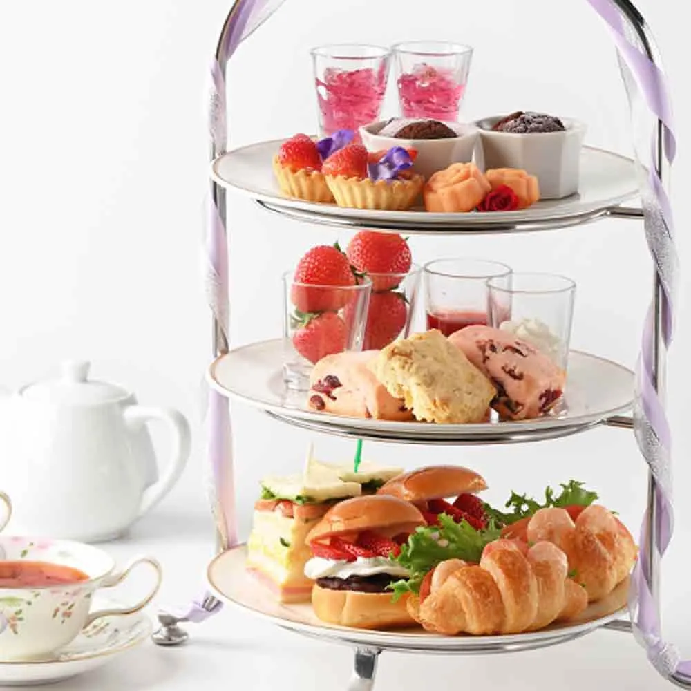 滋賀大津プリンスホテルのいちごアフタヌーンティー