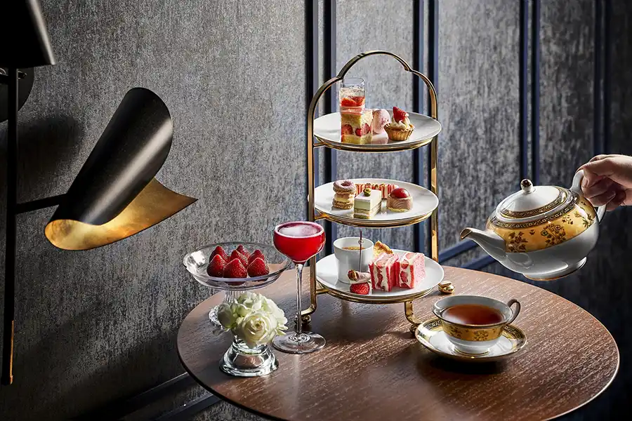 ウェスティン都ホテルのいちごイブニングティー