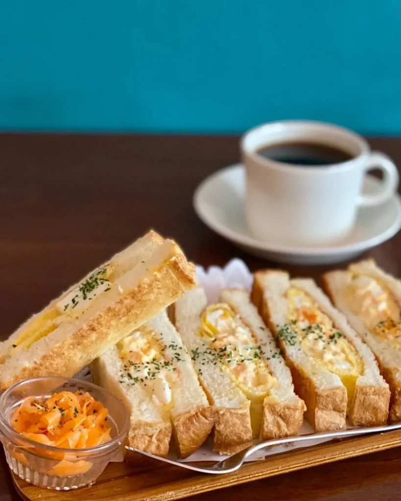 カフェゾエのサンドイッチランチ