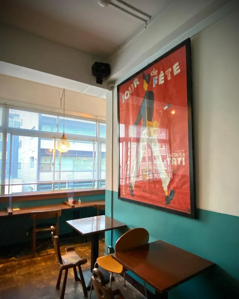 カフェゾエの内観