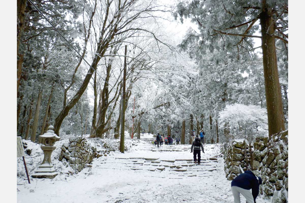 2月4日（土）開催！洛西 愛宕山 耐寒お参りハイキング 嵐山から清滝・愛宕神社表参道往復コース