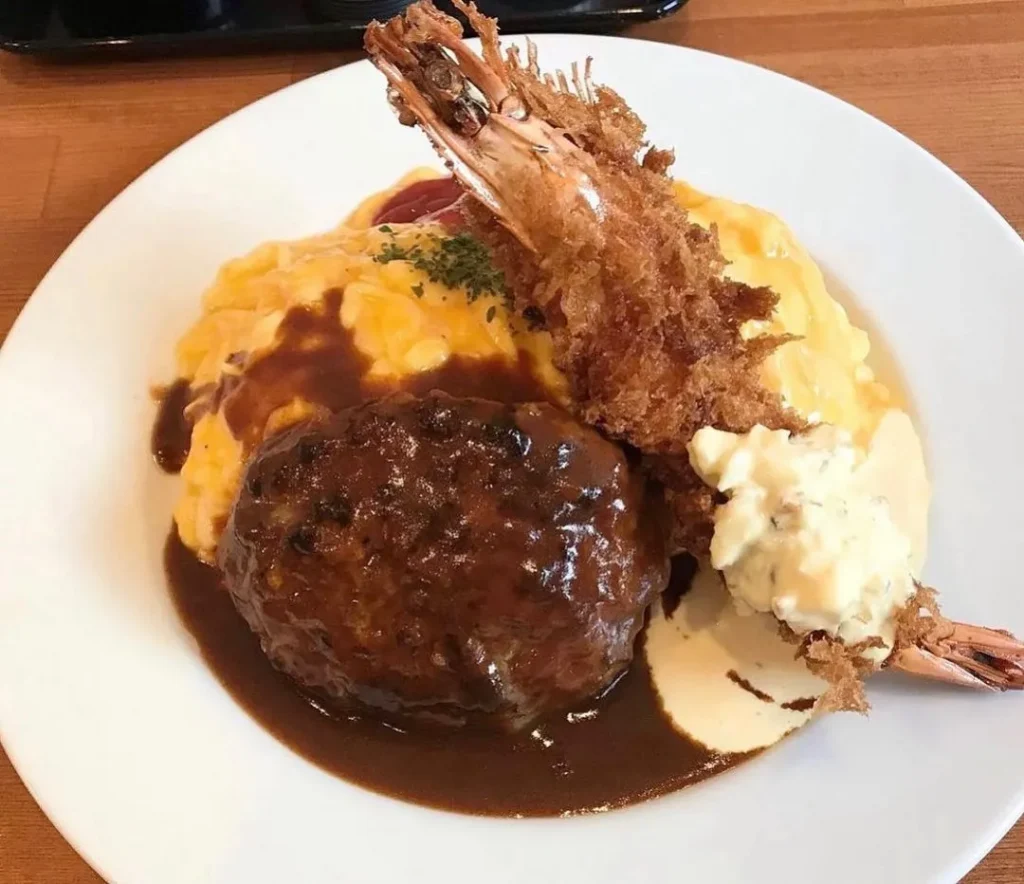 洋食の藤「オムライスセット」