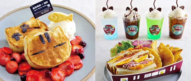 阪急電鉄と猫部のコラボフード