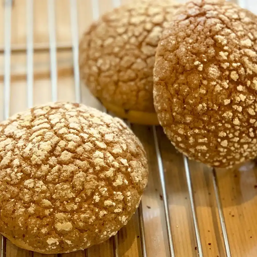 パンデュースの紅茶メロンパン