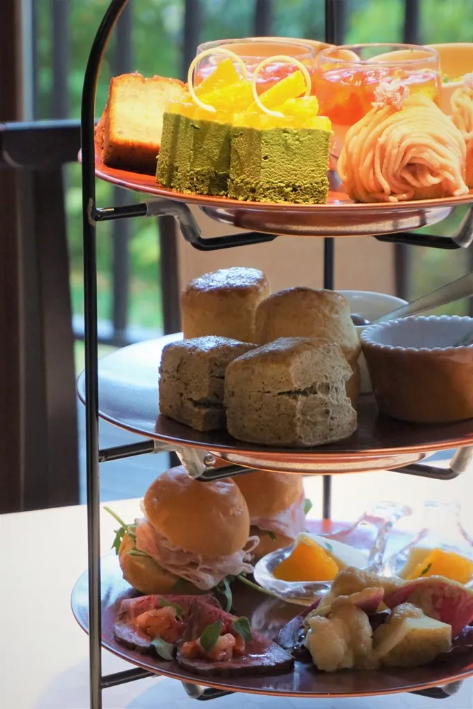 御影蘇州園のアフタヌーンティー